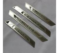 4 Pièces Protecteur Seuil Porte Voiture pour Peugeot 308 208 508 207 3008 2008 307, Voiture Acier Inoxydable Plinthes, Garnitures de Seuil Portière