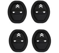 4 Pièces Protecteurs de Serrure de Porte en Silicone Voiture pour Citroen C3 III Hayon 2017-2024, Accessoires Porte Serrure, Réduction du Bruit et Protection