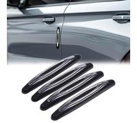4 Pièces Protection Portiere Voiture pour Nissan Juke 2 et Autres Voitures, Protege Porte Voiture Accessoire Voiture,Black