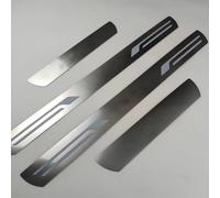 4 Pièces Protection Seuil de Porte de Voiture pour Ford Kuga 3 (III) St-Line & Vignale I 2019-2024, Protections de Seuil Porte Avant et Arrière Voiture