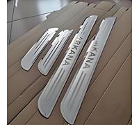 4 Pièces Protection Seuil de Porte Voiture pour Renault Arkana 2024 2023 2022 2021 2020 2019, Matériau en Acier Inoxydable Protection Porte de Voiture Auto Plinthes