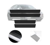 4 Pièces Protection Seuil de Porte Voiture pour Renault Trafic III, Carbone Fibre Plinthes Protecteur de Pas Porte de Voiture Accessoires