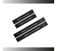 4 Pièces Protection Seuil de Porte Voiture pour Renault Twingo, Fibre de Carbone Protection Porte de Voiture Auto Plinthes Accessoire Voiture