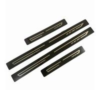 4 Pièces Protection Seuil Porte De Voiture pour Renault Megane 4 (Phase II) Grandtour 2020, Portes Seuils Protecteur Barres Anti-Frottement Décoratifs Accessoires, Carbon Fiber Black