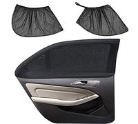 4 Pièces Protege Soleil Voiture Arrière Enfants, Chaussette Voiture Soleil, Universel Filet De Fenêtres Latérales, Protection Solaire Voiture Baby, pour Vitre De Voiture, Auto, De Voyage