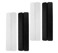 4 Pièces Rampe de Transition pour Porte, Plaque en Plastique