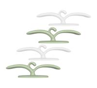 4 Pièces Range-câbles Autocollant TPR Réutilisable | Câbles et Fils D’appareils, Usage Maison, Facile à Poser, N’abîme Pas les Cordons
