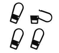 4 pièces remplacement de tirette de fermeture à glissière, tirette de lèvre en métal curseur de remplacement amovible fermeture éclair extracteur de fermeture éclair tête pour vêtements sac à dos