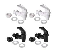 4 Pièces Robinets de Distributeur de Boissons en Plastique Alimentaire, Robinet de Rechange pour Distributeur D'eau, Robinets Rechange, pour Boissons Chaudes et Froides, Eau, Bière