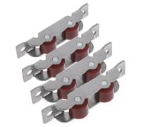 4 Pièces Rouleau de Fenêtre Coulissante 88 Type à Double Roue | Roulements à Billes, Charge Élevée, Ajustement Adaptable, pour Vantaux, Doubles Portes et Balcons