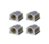 4 pièces roulement linéaire SC8-S SC8L-S SC10-S SC10L-S SC12-S SC16-S SC20-S SC25-S SC30-S axe optique bloc coulissant bague de mouvement(SC30-S)