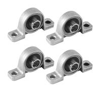 4 Pièces Roulements de Bloc d'oreiller, 10 mm Palier d'Arbre en Alliage de Zinc, Roulements à Billes pour Machine à Axe Imprimante 3D