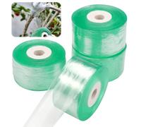 4 Pièces Rubans de Greffage,100m × 3cm Ruban Greffage Transparent | Rouleaux de Ruban Greffage Biodegradable, Auto-adhésif Greffage Ruban Film a Greffer pour Greffage Pépinière