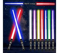 4 Pièces Sabre Laser, 7 Couleurs Sabre Laser pour Enfants, Lightsaber, Epées Laser Télescopiques avec Son, Articles de Fête, Convient aux Jeux de rôle
