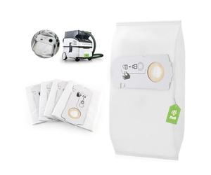 4 Pièces Sacs à Poussière pour Festool SC-FIS-CT MINI/MIDI-2/5/CT15/MIDI 2019+ Sac filtre SELFCLEAN de Rechange Aspirateur Accessoires