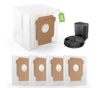 4 Pièces Sacs à Poussière pour iRobot Roomba Combo 2 Essential Q0520/ 105 Combo Sac filtre SELFCLEAN de Rechange Aspirateur Accessoires