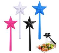 4 Pièces saliere baguette magique,Salière et Poivrière Baguette Magique,Baguette magique Salière et poivrière,Distributeur de Sel et Poivre,pour la Cuisine,Camping,Voyage