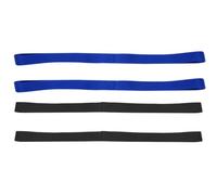 4 Pièces Sangle de Fixation Moto en Nylon, Noire et Bleue | Rangement Compact, Usage Quotidien, pour Valises et Paquet à Dos, Facile à Utiliser