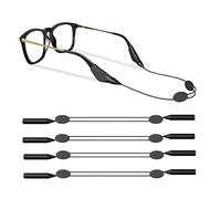 4 pièces Sangle de lunettes for Lunettes de Sport Maintien fort Elastic Cordon lunettes Cordons de Lunettes de Sport pour Lunettes de Soleil Convient à toutes les tailles de tête No.3