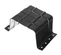 4 Pièces Sangle pour Conduite Pluviale en Alliage D’aluminium Noir