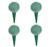 4 Pièces Semoir Distributeur de Graines Manuel en Plastique Vert