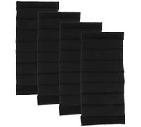 4 Pièces Séparateur de Compartiment Photo Antichoc | Insert de Rangement Noir, Cloison Modulaire pour Objectifs, Projets Longs, Changements Rapides, Photographes Urbains