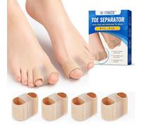 4 Pièces Separateur Orteil, Espaceurs Souples pour Gros Orteils | Séparateurs D'orteils Pour Orteils Qui Se Chevauchent, Soin Des Pieds pour Orteils Superposés, Pour Les Pieds, Deux Tailles