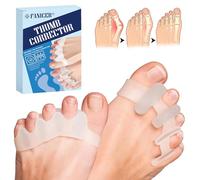 4 pièces Séparateurs D'orteils, Correcteur d’Orteils Pour Femmes et Hommes, Correcteur Hallux Valgus en Silicone, Soulage Douleurs aux pieds, Séparateur Orteil Pour Orteils se Chevauchant