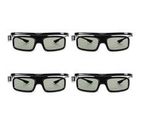 4 Pièces Séries Dlp-Link Obturateur Actif 3D Verre Gl1800 Lunettes Rechargeables pour Projecteur 3D R20 R19 R15 P12 R9 R7