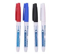 4 PièCes SéRies Marqueurs de PortéE Profonde Marqueur de Nez Long Marqueur de Trou Profond éTanche 30 Mm Marqueurs Permanents de PortéE, 4 Couleurs