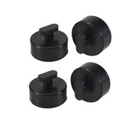 4 PIÈCES SéRies Voiture Prise en Charge Jack Bloc en Caoutchouc de Bloc Adaptateur Solide Coussin de Cric en Caoutchouc Tampon en Caoutchouc pour