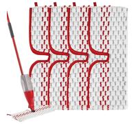 4 Pièces Serpillere Microfibre pour Balai, 154*392 MM Serpillere pour Vileda Remplacement, Recharge pour Vileda Serpillere O-Cedar, Serpillere pour Vileda ProMist Max Spray Mop (1)