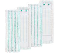 4 Pièces Serpillères de Rechange Compatibles avec Leifheit Profi XL Micro Duo / Cotton Plus , Housses en Microfibre 47 cm pour Balai à Franges, Nettoyage Efficace pour Tous Sols Durs