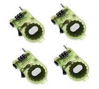 4 Pièces Serrure Antivol Serrure Pour Scooter Antivol Vélo Compact Verrou De Sécurité Pour Planche à Neige Câble Antivol Pour Snowboard Fourniture De Sport Cadenas De Ski Plastique Happyyami