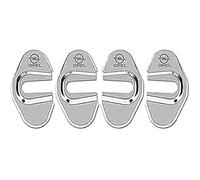 4 Pièces Serrure de Portière pour Opel Astra h g j k f Zafira a b Corsa b c d Mokkav Insignia Vectra, Anti Claquement Protège Serrure de Portière Pratique Couvercle de Loquet de Porte