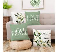 4 pièces Set de taies d'oreiller en velours peau de pêche avec design de pétales floraux - Style contemporain, lavable en machine, fermeture éclair - Parfait pour le canapé et la décoration de chambre