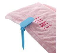 4 pièces/Set Pince à serviette de plage Pince à tapis de camping Pinces à linge décoratives d'extérieur Support de drap Pince à serviette Pinces à linge Pinces de tente Lac bleu 4 pièces,Orange 4 pièc