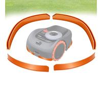 4 Pièces/Set Protection des Bords Compatible pour Navimow i105e, Navimow i108e, Segway Navimow i105e, i108e, Segway i105e & i108e Navimow Protection des Bords pour Robot Tondeuse Orange