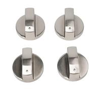4 Pieces/Set Rotary Switch Control Knob Replacement Kitchen Cookware Gas Stove Cooktop Control Gas Stove Parts 6mm