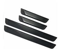 4 PièCes Seuils De Porte Voiture pour VW T-Cross T-Roc T-Roc Sport Caravelle Sharan Passat S, Plaques Seuil Bande Bienvenue PéDale RéSistant Aux Rayures DéCorative Accessoire
