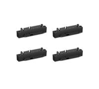 4 PièCes SFF-8482 SAS Femelle Vers Mâle 15 Broches TêTe CourbéE Adaptateur D'Angle de 90 DegréS Convertisseur pour Câble de Carte MèRe