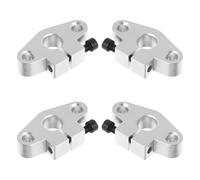 4 Pièces Siège Fixe Linéaire Shf, Support en Alliage D'aluminium | Montage Rapide, Alignement Stable, Rigidité Élevée, pour Piliers, Machines et Ensembles D'automatisation