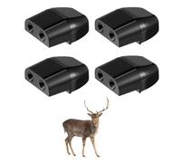 4 Pièces Sifflet Ultrason Anti Gibier,Sifflet D'avertissement pour Les Cerfs,Répulsif Ultrason pour Animaux de Route,Dispositif de Protection et Avertissement de Animaux pour Voiture Camions et Motos.