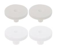 4 Pièces Socles en Céramique pour Fragments de Corail, Support T | Blanc, pour Coraux Vivants et Plantes Marines, Décoration de Bac, Propagation de Fragments