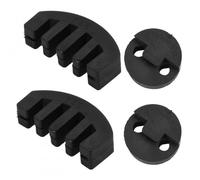 4 Pièces Sourdine de Violon, Violon Silencieux Sourdine, Sourdine de Violon Rubber, Sourdine Ronde en Caoutchouc pour Violon Pratiquant
