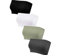 4 Pièces Soutien-Gorge Bandeau sans Bretelles Plusieurs Tailles et Couleurs