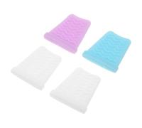 4 Pièces Spatule Faciale à Technologie Sonore Housses en Silicone | Protection Fiable pour Plaque Métallique, Entretien Simple, Accessoire Souple pour Outil de Nettoyage du Visage