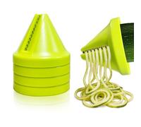 4 Pièces Spiraliseur de Légumes | Spiraliseur de Courgettes | Spaghettis de Légumes Spiralizer Manuel | Spiralizer Legume pour Courgette Carotte Concombre | Lavable au Lave-Vaisselle