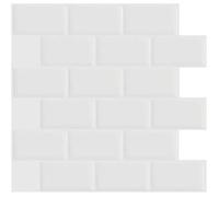 4 Pièces Stickers Carrelage pour Cuisine Salle de Bain,YSTP Credence Adhesive Cuisine, ImperméAble Carrelage Adhesif Carreaux