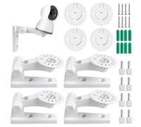 4 Pièces Support Caméra Mural Compatible avec Tp-Link Tapo C225/C200/C210/C220/Tc70, Support de Caméra de Surveillance Angle Réglable